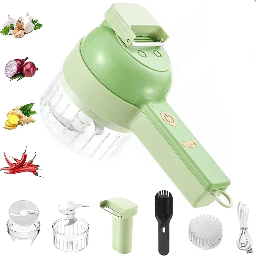 Electric Handheld Vegetable Cutter