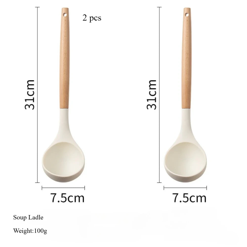 Silicone Kitchen Utensil Set