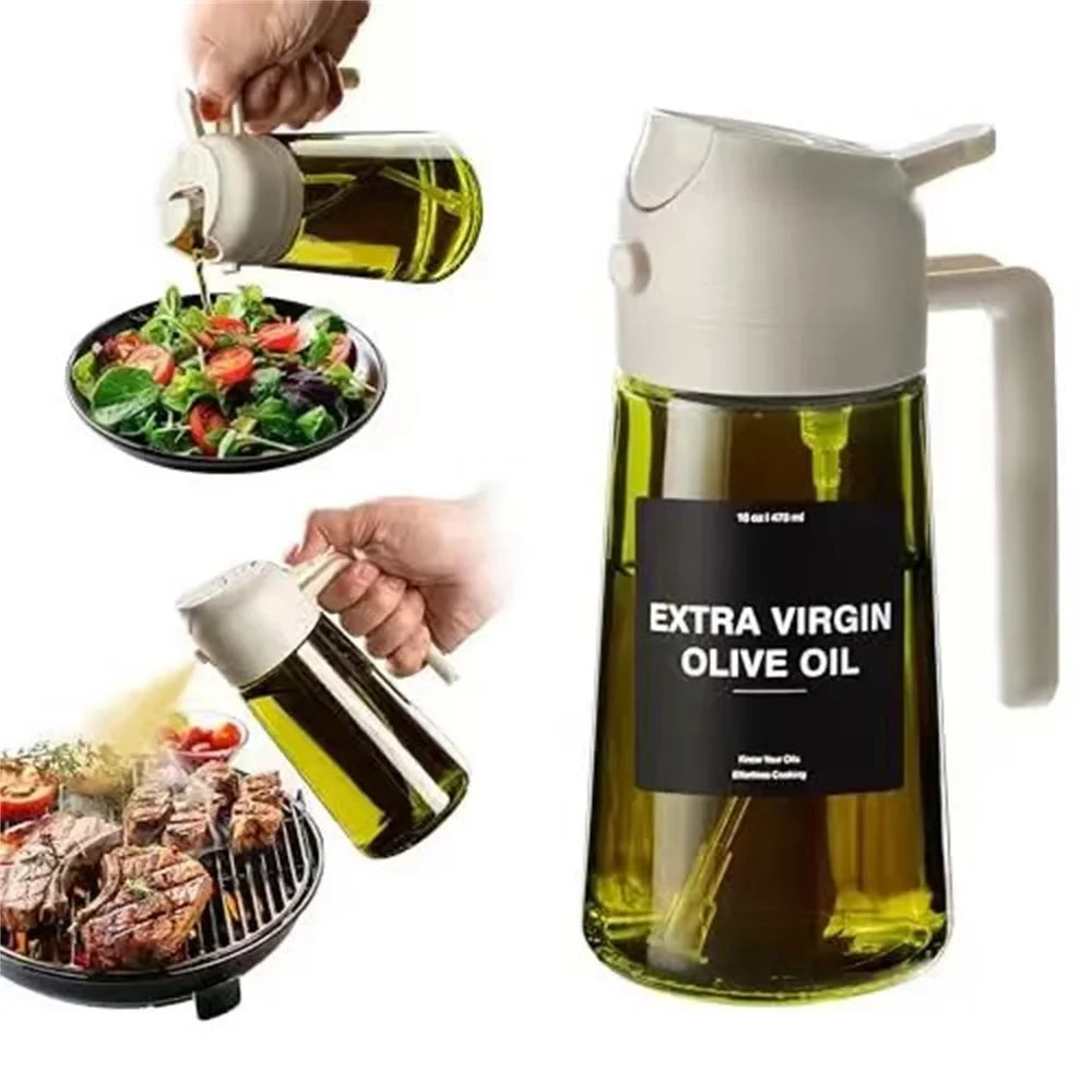 Olive Oil Dispenser and Sprayer