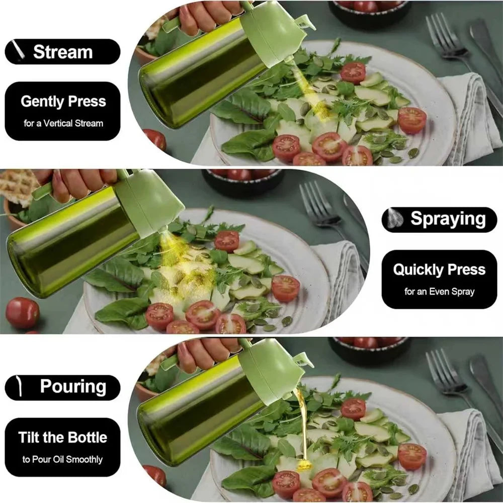 Olive Oil Dispenser and Sprayer