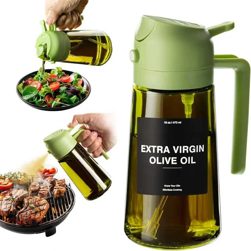 Olive Oil Dispenser and Sprayer